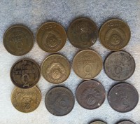 Монеты 1,2,3,5,10,15,20,50 копеек разных годов,разное состояние,цена за каждую о. . фото 7