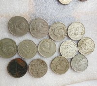 Монеты 1,2,3,5,10,15,20,50 копеек разных годов,разное состояние,цена за каждую о. . фото 6