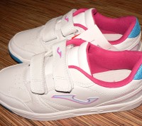 Новые фирменные кроссовки JOMA 37 размер белого цвета, подойдут как на женщину, . . фото 3