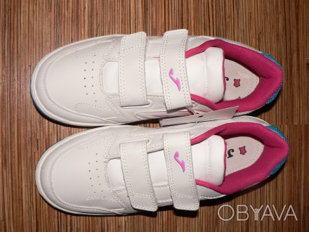 Новые фирменные кроссовки JOMA 37 размер белого цвета, подойдут как на женщину, . . фото 1