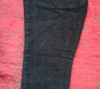 Джинсы серо-черные с розовой строчкой,крупной,полной девочке 6-7лет(указан 122ро. . фото 5