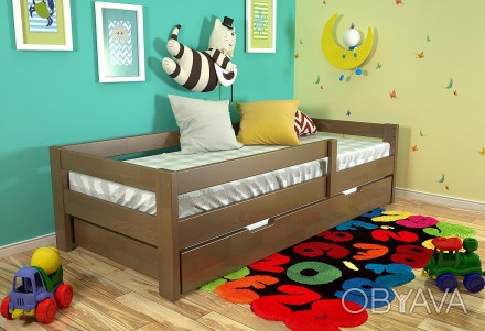 Кровать детская Альф

Стоимость указана за кровать в размере 80х190 из сосны б. . фото 1