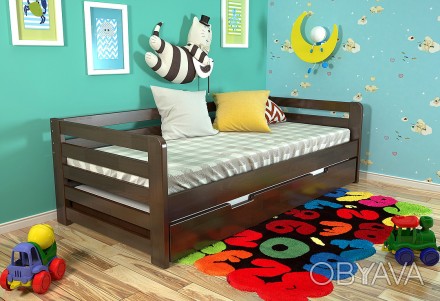 Кровать детская Немо

Стоимость указана за кровать в размере 80х190 из сосны б. . фото 1