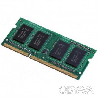 Модуль памяти для ноутбука SoDIMM DDR3 4GB 1333 MHz GOODRAM (GR1333S364L9S/4G)
Т. . фото 1