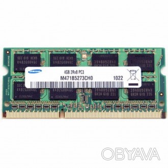 Модуль памяти для ноутбука SoDIMM DDR3 4GB 1600 MHz Samsung (M471B5173QH0-YK0 / . . фото 1