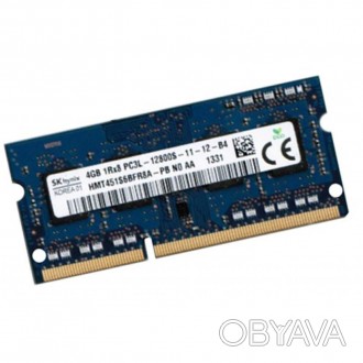 Модуль памяти для ноутбука SoDIMM DDR3L 4GB 1600 MHz Hynix (HMT451S6BFR8A-PB)
Ти. . фото 1