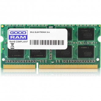 Модуль памяти для ноутбука SoDIMM DDR3L 4GB 1600 MHz GOODRAM (GR1600S3V64L11S/4G. . фото 2