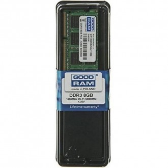 Модуль памяти для ноутбука SoDIMM DDR3L 8GB 1600 MHz GOODRAM (GR1600S3V64L11/8G). . фото 3