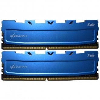 Модуль памяти для компьютера DDR4 16GB (2x8GB) 2133 MHz Blue Kudos eXceleram (EK. . фото 2