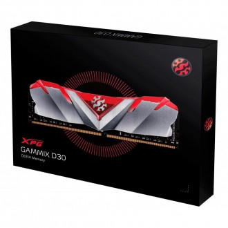 Модуль памяти для компьютера DDR4 8GB 3200 MHz XPG Gammix D30 Red ADATA (AX4U320. . фото 3