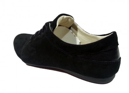 Туфли женские модель Ника изготовлены из высококачественной натуральной замши, п. . фото 4