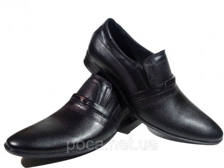 Туфли мужские классические выполнены из высококачественной натуральной кожи, под. . фото 2