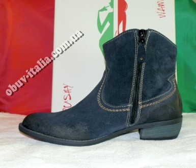Фирменные женские замшевые ботинки известной итальянской фирмы Pusay Wamp оригин. . фото 5