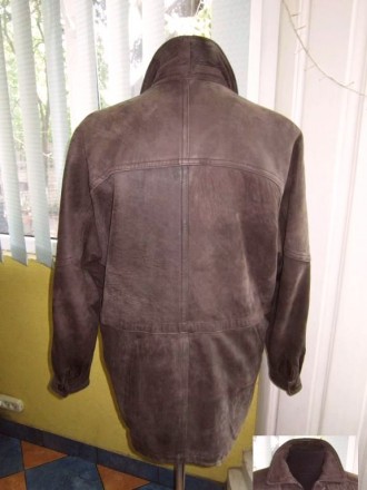 Тёплая кожаная мужская куртка PAOLO NEGRATO. Италия. Лот 545
Оригинальная, стил. . фото 3