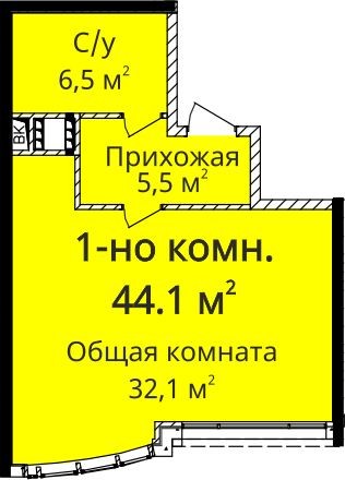 пр-т Гагарина  новый сданный жилой комплекс "4 сезона"" шикарная 1-ком квартира . Приморский. фото 2