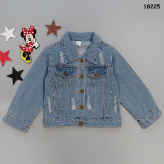 Джинсовый пиджак с вышивкой для девочки. 100-140 см
Цена 573 грн
Код товара 50. . фото 6