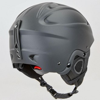 Тип: шлем горнолыжный 
 Материал: поликарбонат (РС) 
 Размер: M-L-55-61 
 Цвет: . . фото 5