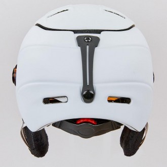 Тип: шлем горнолыжный 
 Материал: поликарбонат (РС) 
 Размер: M-L-55-61 
 Цвет: . . фото 9