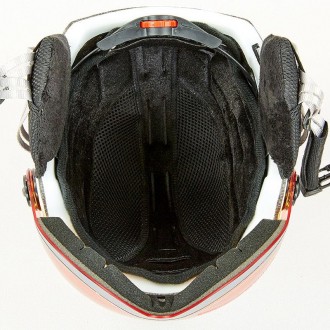 Тип: шлем горнолыжный 
 Материал: поликарбонат (РС) 
 Размер: M-L-55-61 
 Цвет: . . фото 7