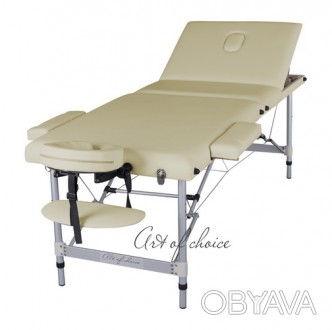 Алюминиевый массажный стол JOY. Техническая характеристика стола:
длина (без уч. . фото 1
