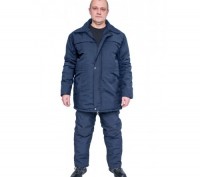 Куртка рабочая утепленная Менеджер, элемент спецодежды, предназначена для защиты. . фото 2