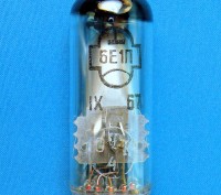 Радиолампа 6Е1П
Электронно-световой индикатор. 
Предназначен для визуальной на. . фото 3