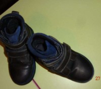 Продаю ботинки "Бартекс" ортопедические, фирменные, кожаные, размер 27, стелька . . фото 3
