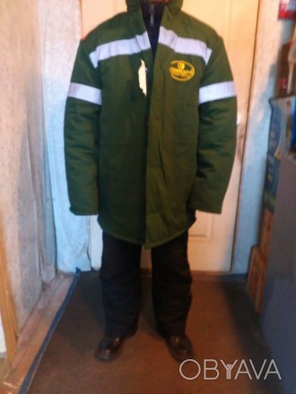 Куртка,рабочая,ватная. размеры от 46 до 62. Цвета,черные,синие,зеленые. . фото 1