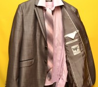 Продаётся мужской костюм вместе с рубашкой и галстуком, производство Турция. Оде. . фото 3