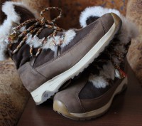 Ботинки TECNICA, Коричневого цвета. Зимние. Материал: натуральные замша, нубук. . . фото 4