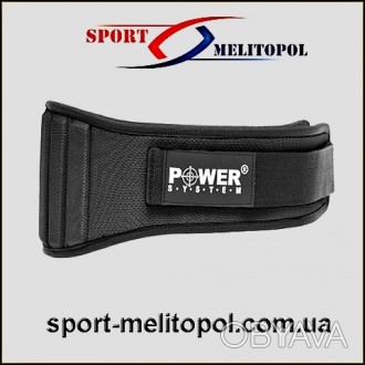 
	Пояс неопреновый для тяжелой атлетики Power System Neopren PS-3200 Black 
Пояс. . фото 1