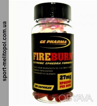 
	Жиросжигатель
FireBurn от GE PHARMA - это научно разработанный термогенный и м. . фото 1