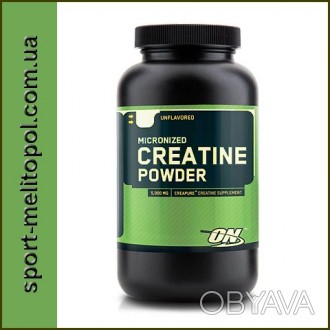 
	Креатин
CREATINE фирмы Optimum Nutrition содержит 100% чистый креатин моногидр. . фото 1