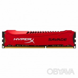 Модуль памяти для компьютера DDR3 8GB 2133 MHz Savage Red Kingston (HX321C11SR/8. . фото 1