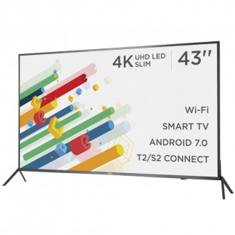 Телевизор Ergo LE43CU6530AK
4K-телевизоры, Smart TV, с Wi-Fi, LED - телевизор, 4. . фото 4