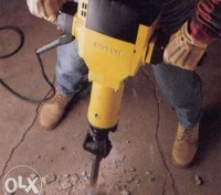 Отбойный молоток используются для строительных демонтажных и ремонтных работ. Он. . фото 2
