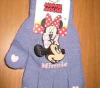 Перчатки для девочек Минни Маус
Размер: 16см
Состав: 82% acrylic, 1% elasthane. . фото 4