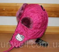 Зимняя шапка-ушанка для подростков Hello Kitty
 
Состав: верх ― плащевая ткань. . фото 2