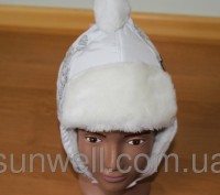 Детская зимняя шапка  Hello Kitty
Состав: верх ― плащевая ткань,
подкладка  ― . . фото 7