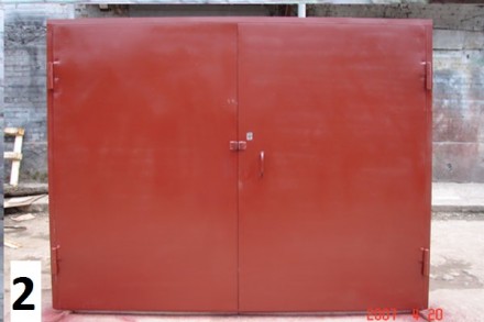 Распашные гаражные ворота – это самое простое и самое надежное решение заезда ав. . фото 4
