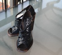 NEW ROCHAS PATENT LEATHER NAVY PUMPS. SZ.36/6. MADE IN ITALY.RETAIL:$800

MADE. . фото 8
