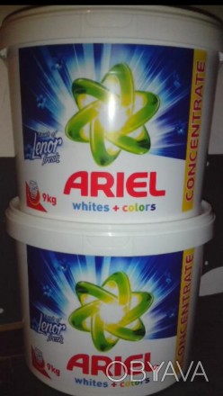 Стиральный порошок Ariel Whites+Colors Lenor(ариель) 9кг.120 стирок.
Универсаль. . фото 1