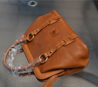 Dooney Bourke NATURAL Florentine Leather Small Mitchell Satchel
Retail $368

. . фото 9