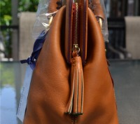 Dooney Bourke NATURAL Florentine Leather Small Mitchell Satchel
Retail $368

. . фото 6
