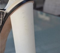 Calvin Klein Collection shoes Ivory Leather Heels/ Sandals, Square

Retail pri. . фото 8
