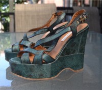 L'AUTRE CHOSE Shoes Platform Wedge Leather Sandals Size 40

Made in Italy!

. . фото 3
