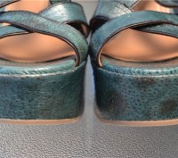 L'AUTRE CHOSE Shoes Platform Wedge Leather Sandals Size 40

Made in Italy!

. . фото 9