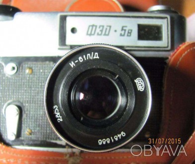 Раритет! Пленочный фотоаппарат ФЭД-5в с объективом (И-61Л/Д) продаю как есть.. . фото 1