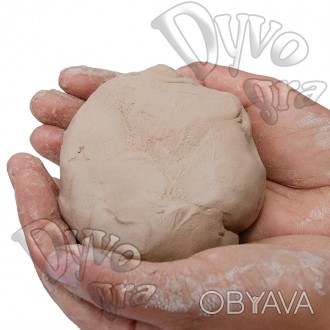Мягкая натуральная глина для лепки и детского творчества украинской ТМ Дивогра. . . фото 1