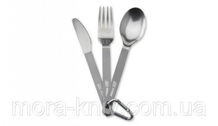 Набор столовых приборов Esbit Titanium Cutlery Set - легкий титановый столовый н. . фото 4